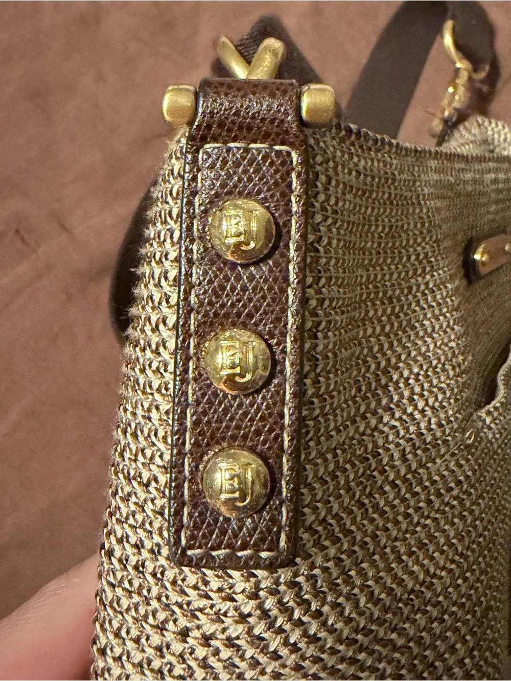 Eric Javits Woven Crossbody Bag